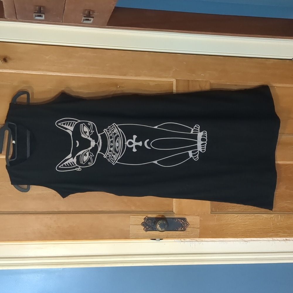 Egyptian Cat Dress Goth